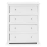 Radley 4 Drawer Chest - White