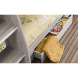 Orion Bunk - Grey Oak