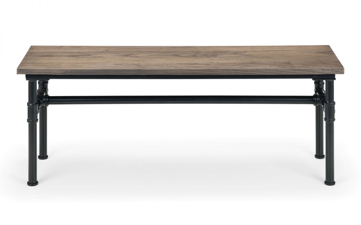 Carnegie Dining Table, Bench & 2 Luxe Grey Chairs