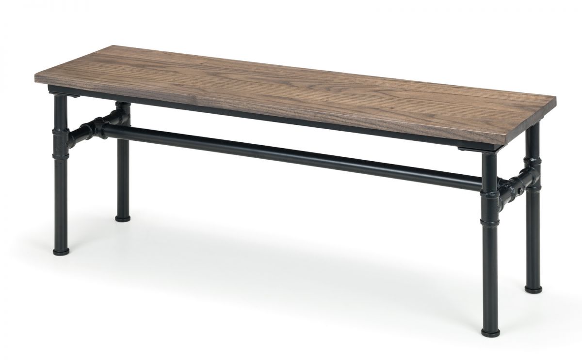Carnegie Dining Table, Bench & 2 Luxe Grey Chairs