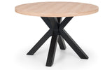 Berwick Round Table & 4 Burgess Grey Chairs