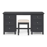 Maine Dressing Stool - Anthracite