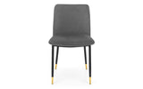 Findlay Square Dining Table & 4 Delaunay Grey Chairs