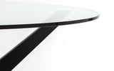 Hayden Dining Table & 4 Burgess Grey Chairs