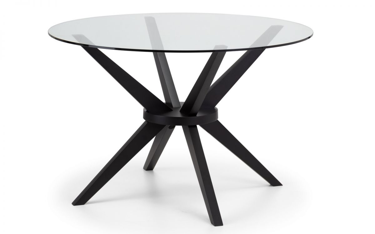 Hayden Dining Table & 4 Burgess Grey Chairs