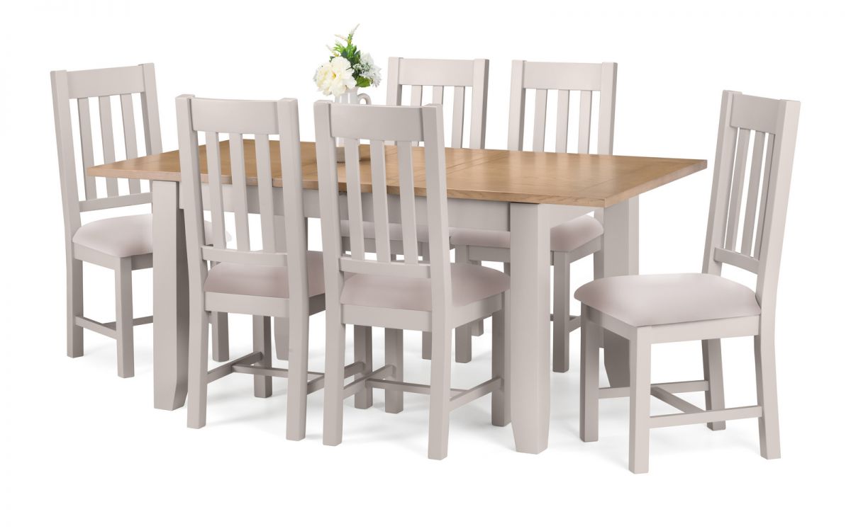 Richmond Dining Set - Elephant Grey