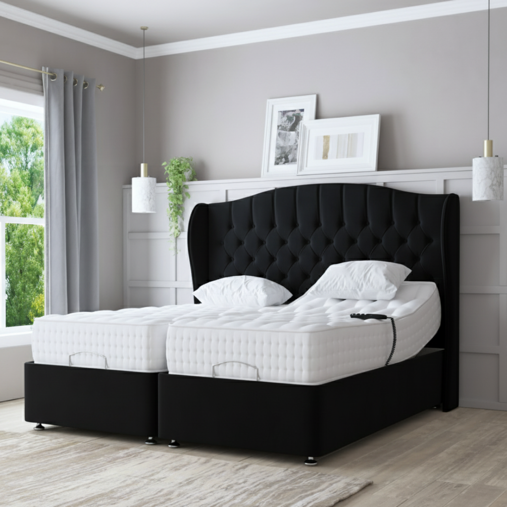 Adjustable Comfort in a Modern Bedroom Setting