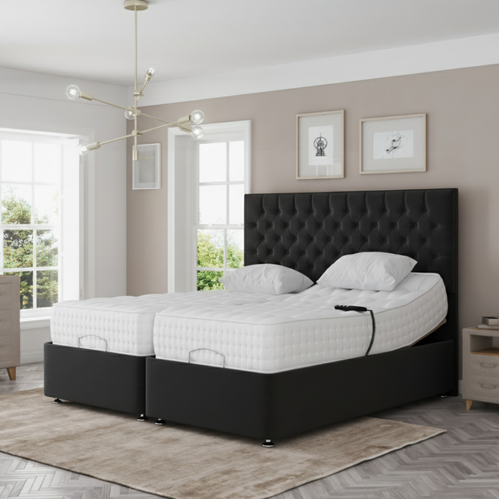 DreamEase Memory Foam 1000 Pocket Adjustable Bed