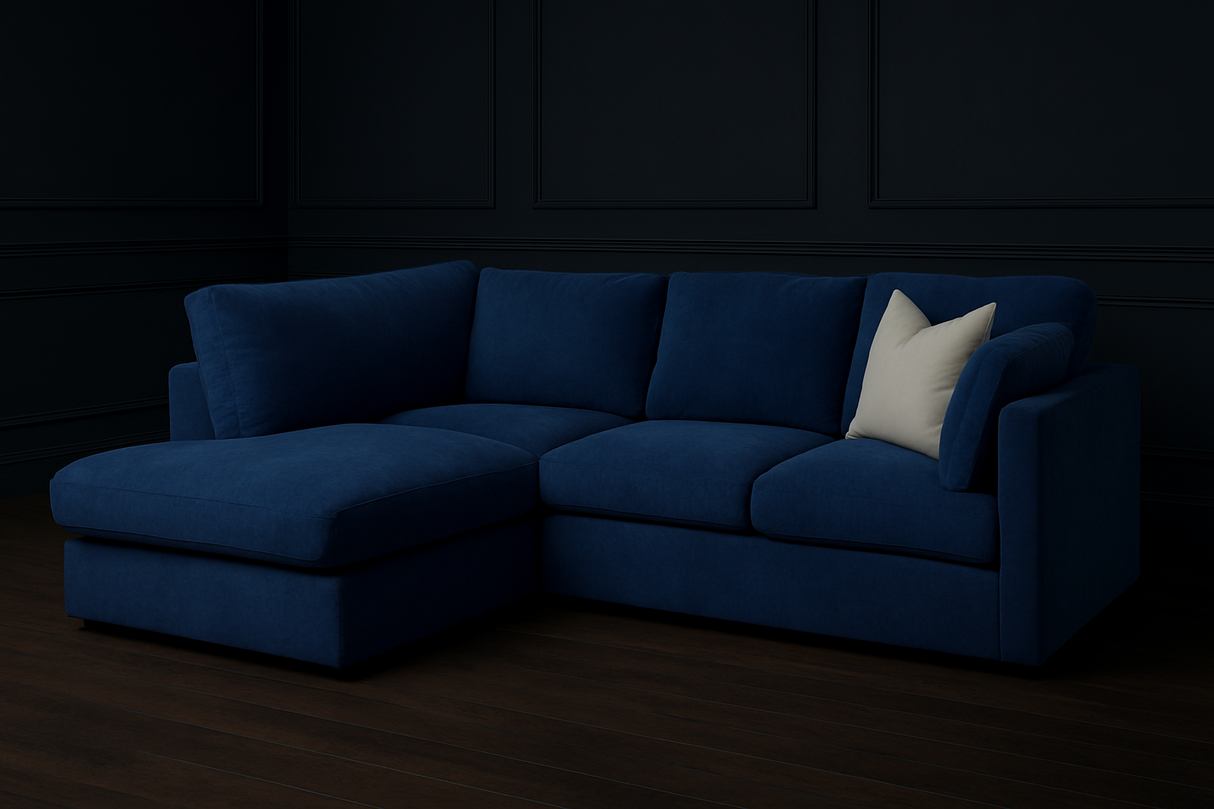 Orka Left-Hand Corner Chaise Sofa Fabric