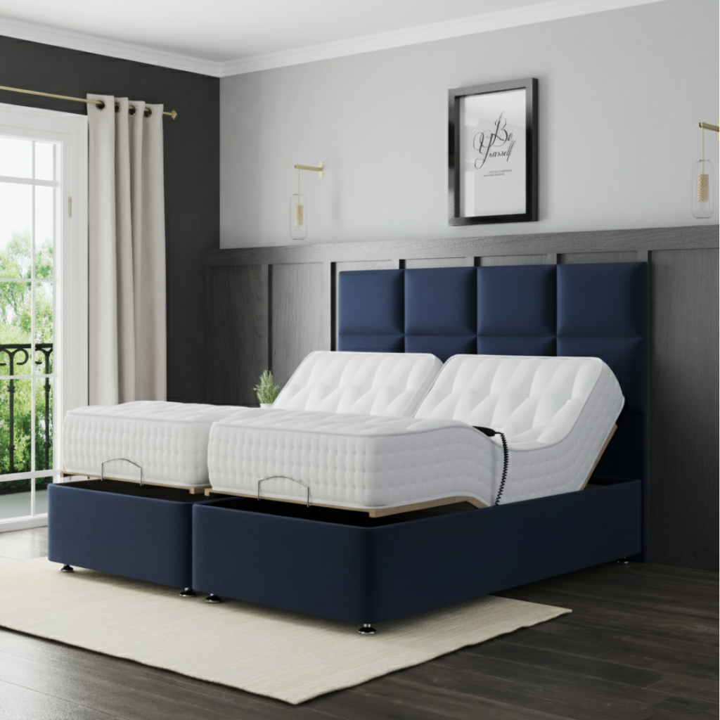 ComfortFlex Deluxe Adjustable Bed with Memory Gel Mattress