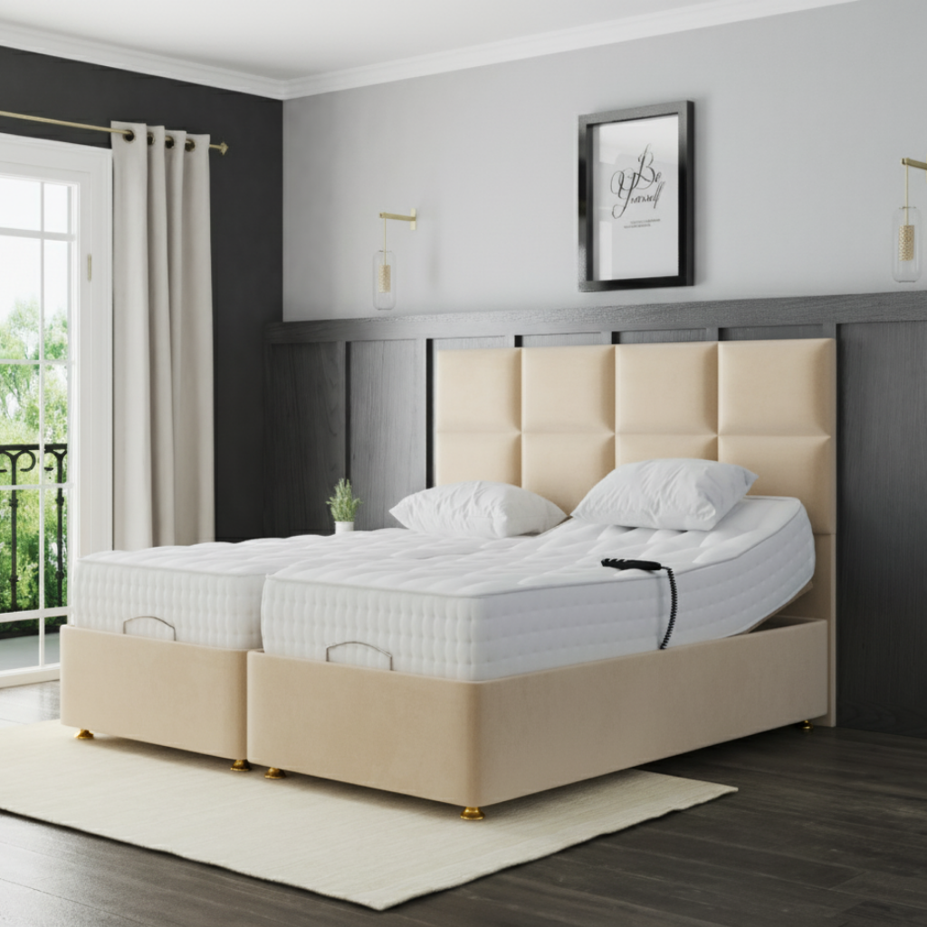 ComfortFlex Deluxe Adjustable Bed with Memory Gel Mattress