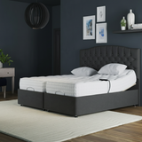 CloudLift Ultra Adjustable Bed – Electric Adjustable Frame with Memory Pocket 1000 Mattress | BLACK