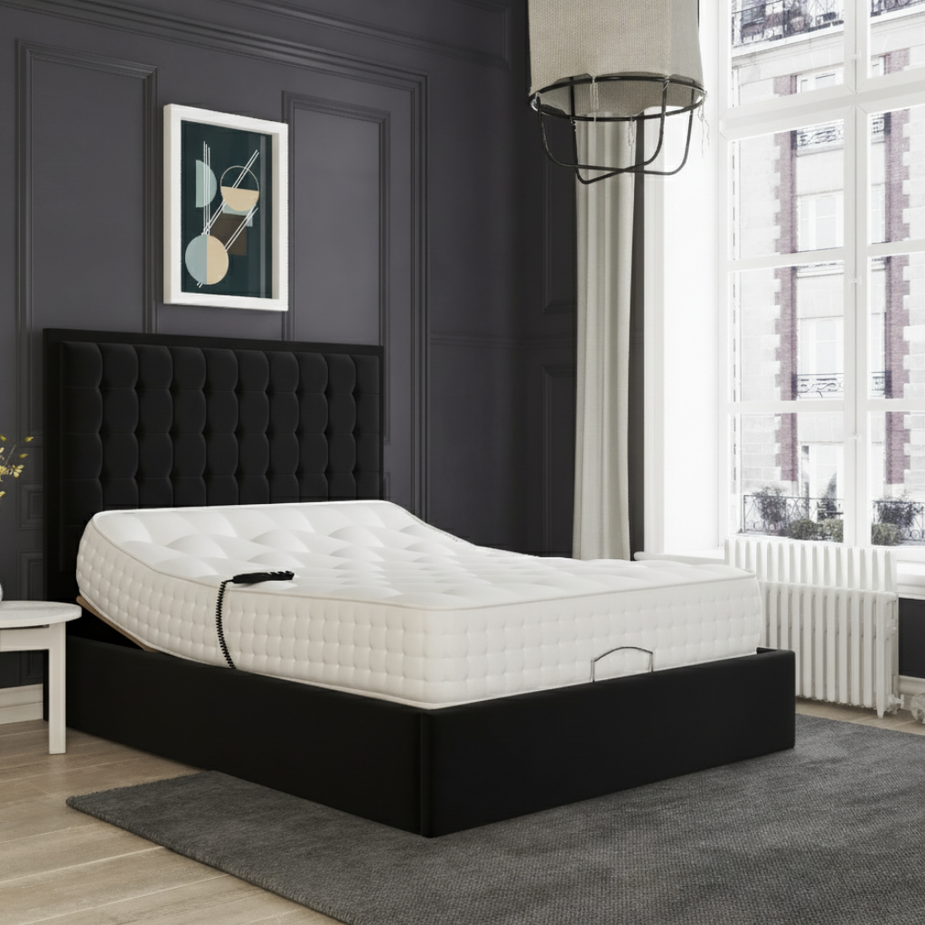 SleepMotion Advance Adjustable Bed with Dual Motors CoolGel Mattress