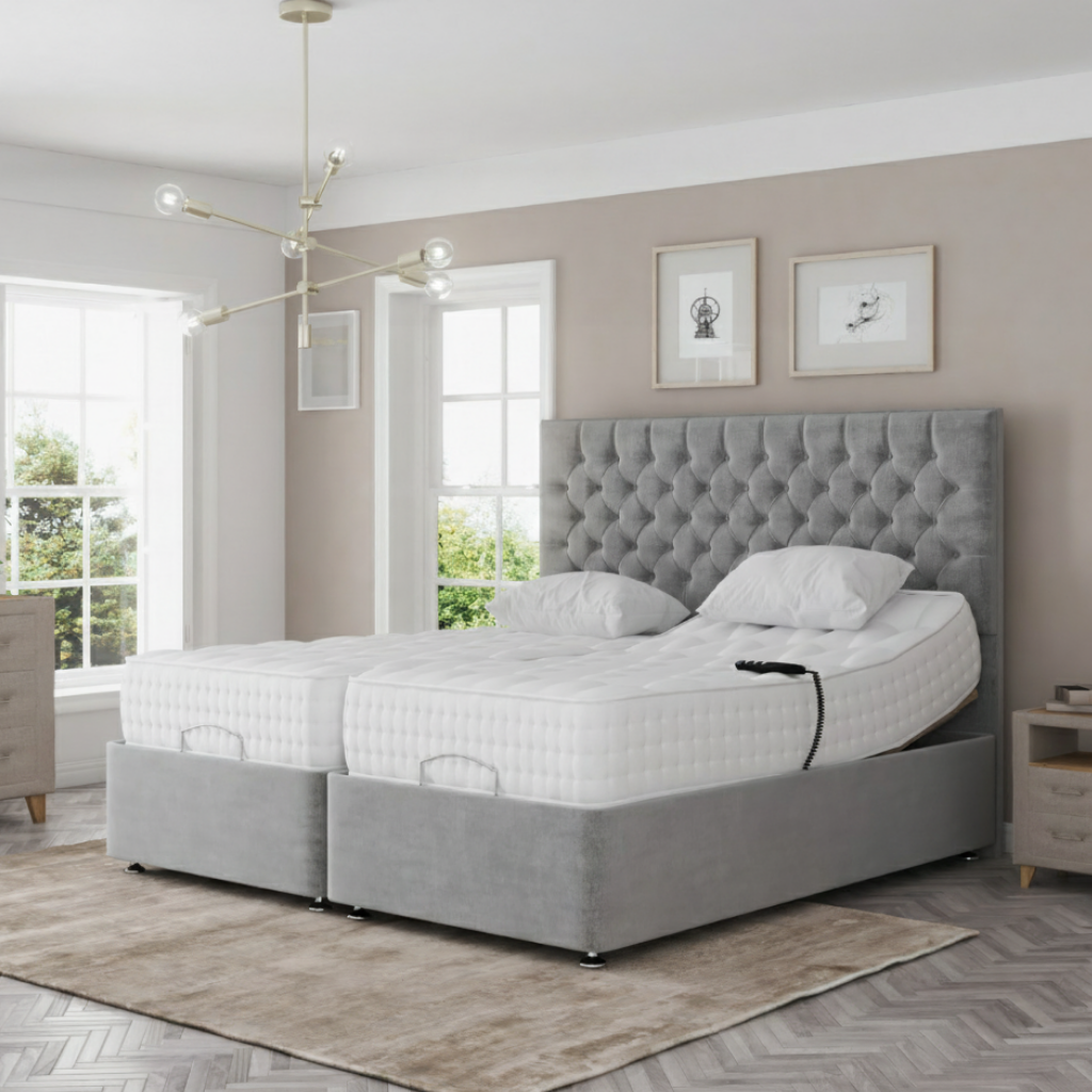 DreamEase Memory Foam 1000 Pocket Adjustable Bed