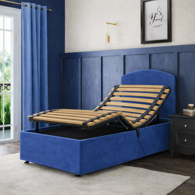 Therapeutic Adjustable Bed for Pain Relief & Circulation