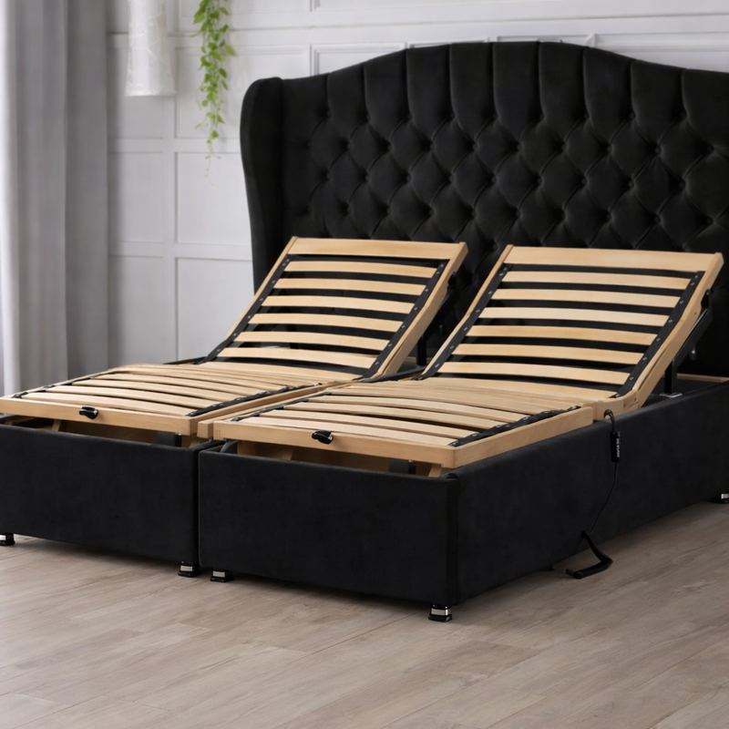 Therapeutic Adjustable Bed for Pain Relief & Circulation