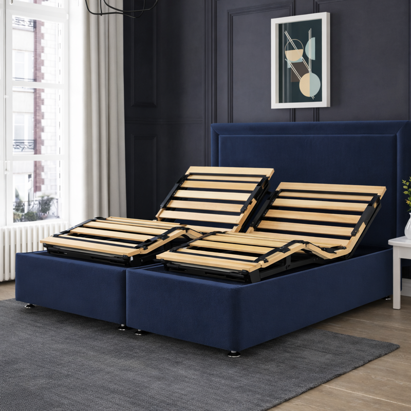 Therapeutic Adjustable Bed for Pain Relief & Circulation