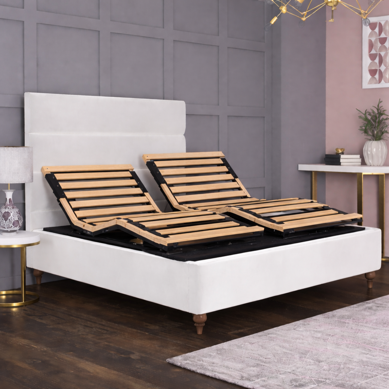 Therapeutic Adjustable Bed for Pain Relief & Circulation