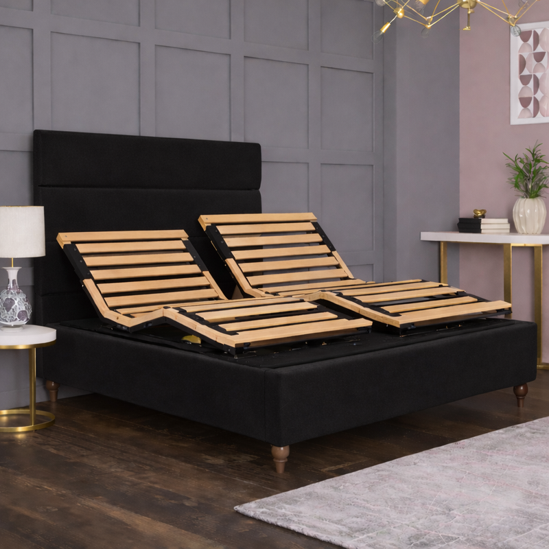 Therapeutic Adjustable Bed for Pain Relief & Circulation