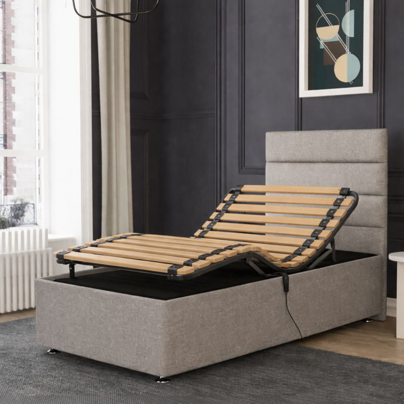 Therapeutic Adjustable Bed for Pain Relief & Circulation