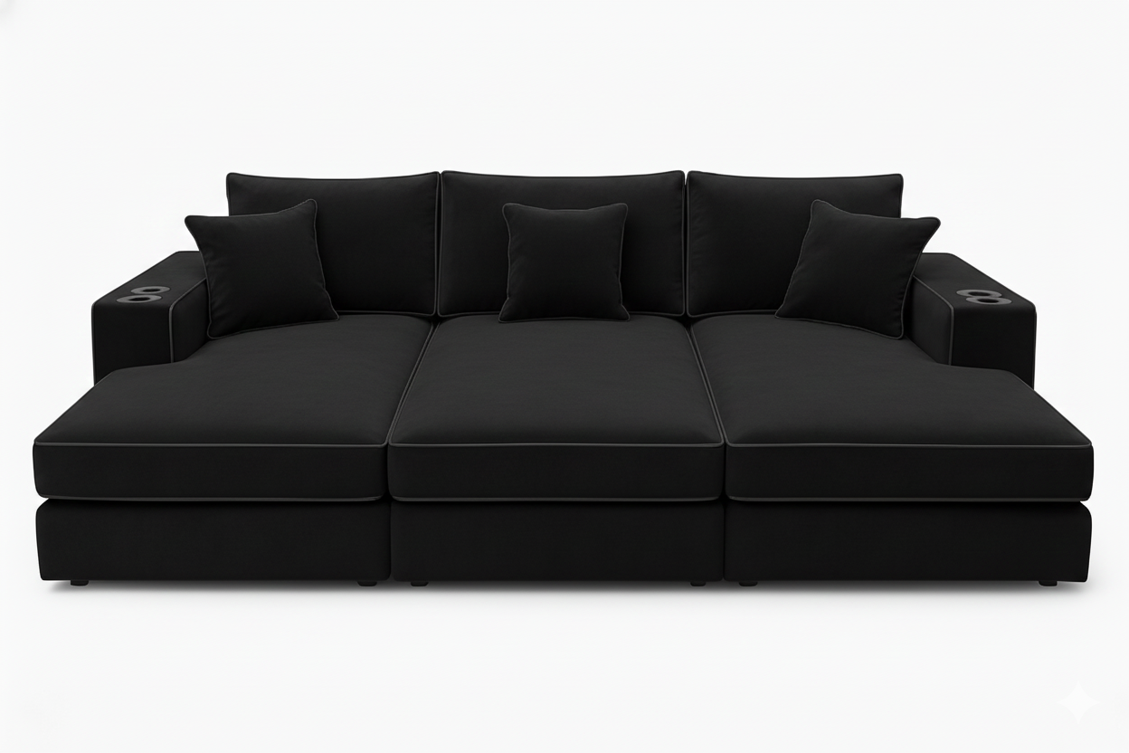 LuxeCinema Duo Daybed Sofa