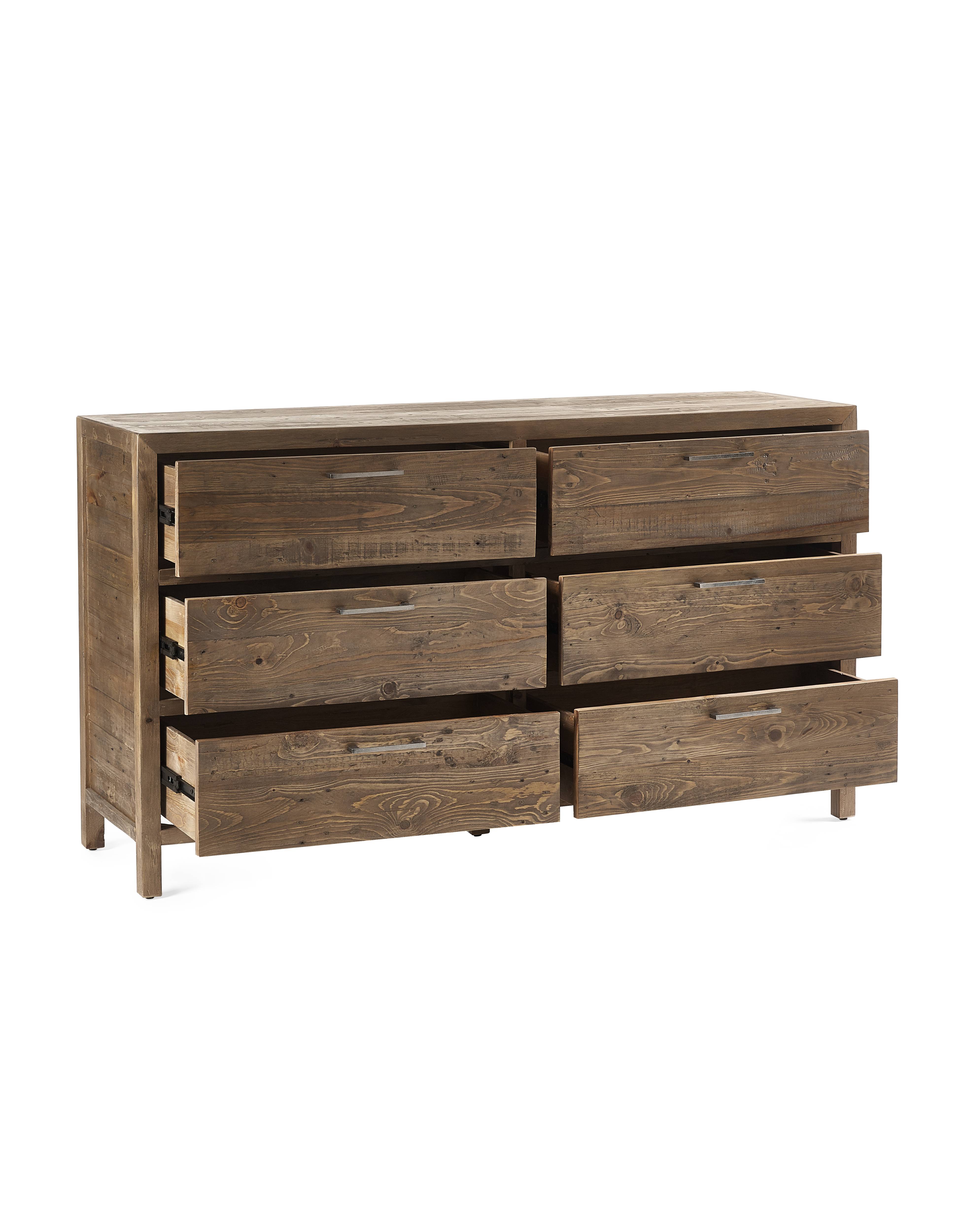 Heritage 6 Drawer Wide Chest