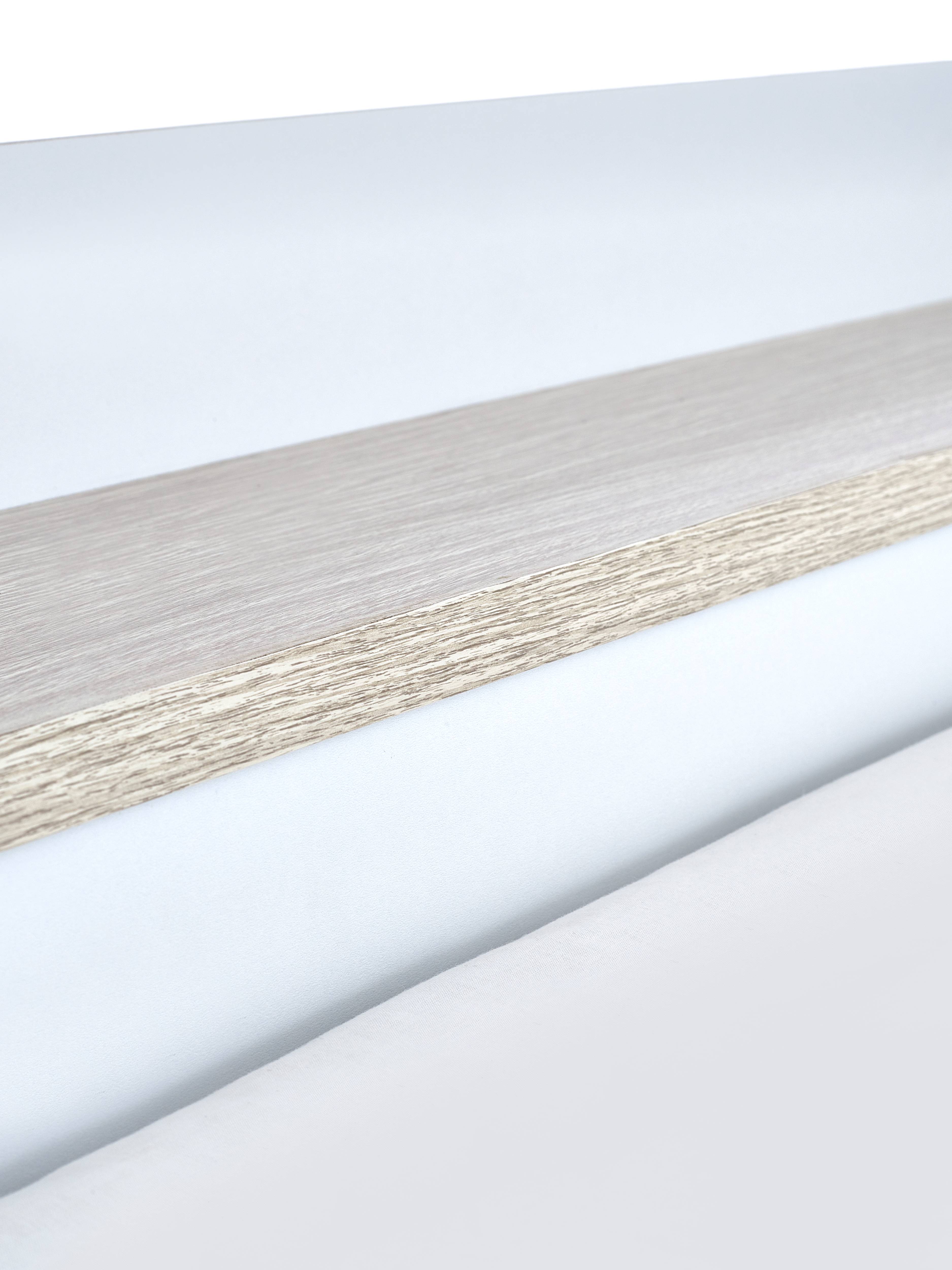 Horizon Bunk Bed - Pale Wood And White