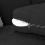 Verona Scatterback Fabric Sofa Large Corner