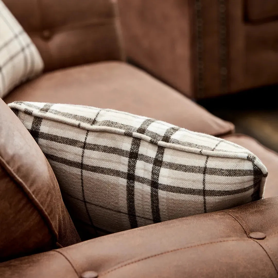 Oakland Chesterfield Sofa Suede 2 Seater