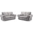 Verona Fabric Sofa FullBack 3 Seater And 2 Seater Set Grey Or Black