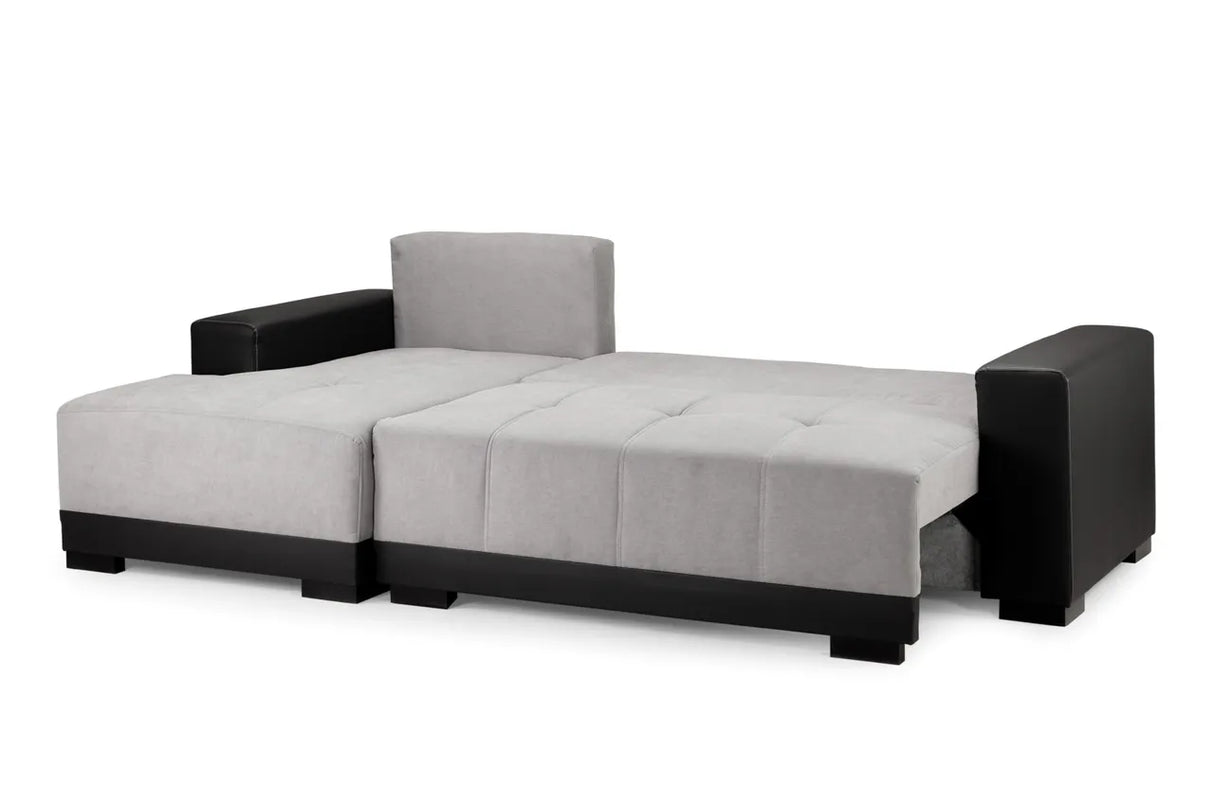 Soho Sofa Bed Fabric Left Hand Corner Couch