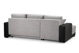 Soho Sofa Bed Fabric Left Hand Corner Couch