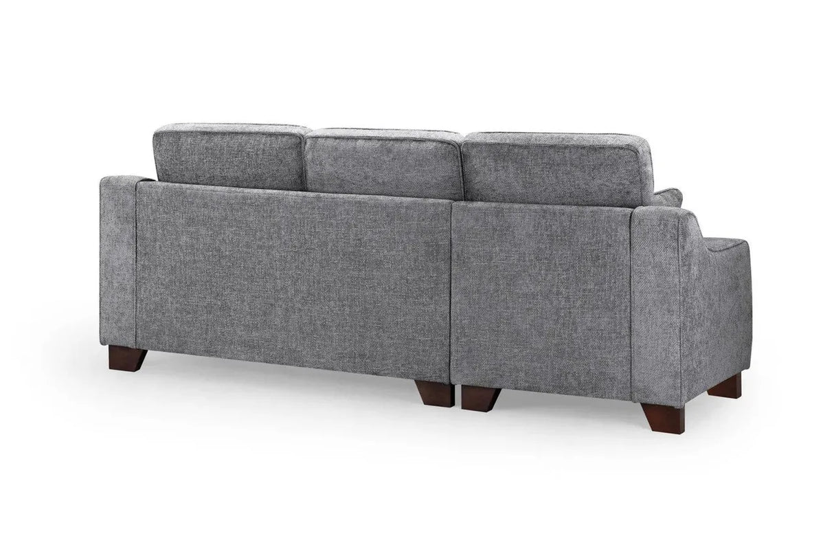 Nebraska Sofa Slate Left Hand Facing Corner