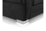 Verona Fabric Sofa FullBack 2 Seater Grey Or Black