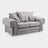 Verona Fabric Sofa Scatterback 2 Seater Grey Or Black