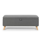 Astrid Blanket Box - Grey
