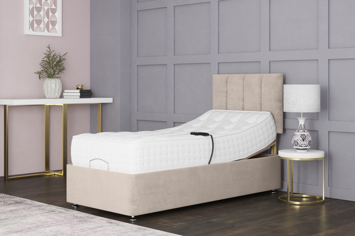 lyon Electric Adjustable Bed Set Fabric Pocket Sprung Mattress