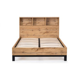 Bali Bookcase Headboard Bed