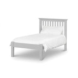 Barcelona Bed - Low Foot End Dove Grey