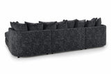 Bishop U Shape Truffle Fabric Sofa