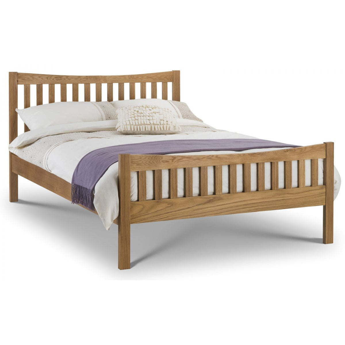 Bergamo Oak Bed