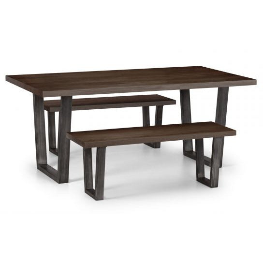 Brooklyn Square Coffee Table - Dark Oak