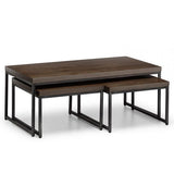 Brooklyn Square Coffee Table - Dark Oak
