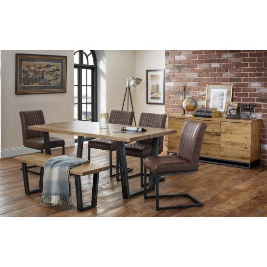 Brooklyn Square Coffee Table - Oak