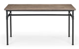 Carnegie Dining Table, Bench & 2 Luxe Grey Chairs