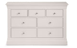 Clermont 4+3 Drawer Chest - Light Grey