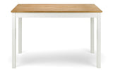 Coxmoor Rectangular Dining Table - Ivory & Oak