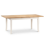 Davenport Extending Dining Table - Oak/White
