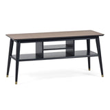 Findlay Media Unit - Walnut & Black
