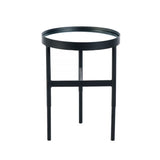 Franki Mirror Glass Lamp Table